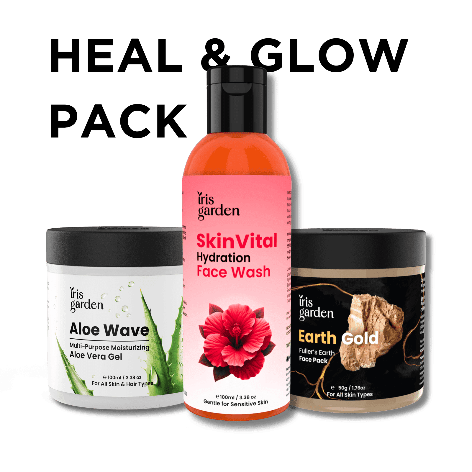Heal & Glow Pack: Hydrate Naturally